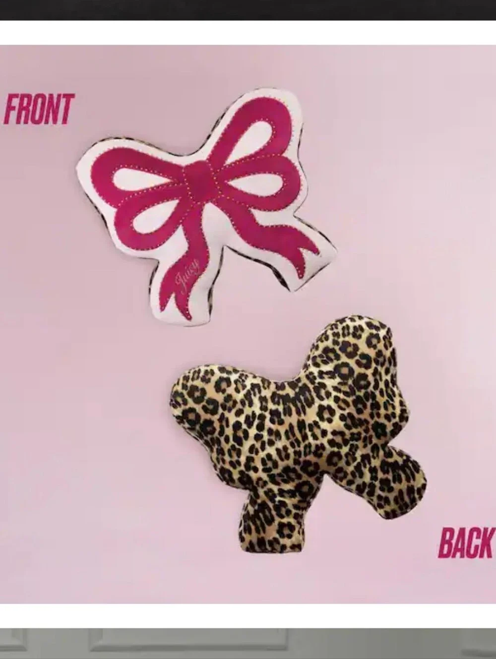 Juicy Couture decorative butterfly